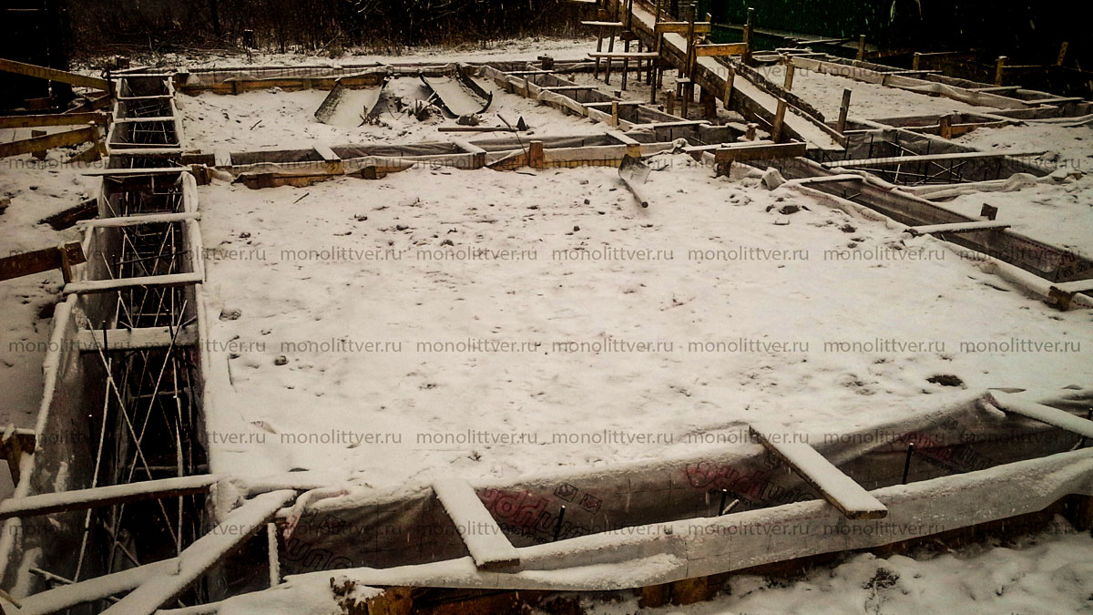 Фундамент, устройство, монолитный, фото фундамент, Как построить фундамент фото