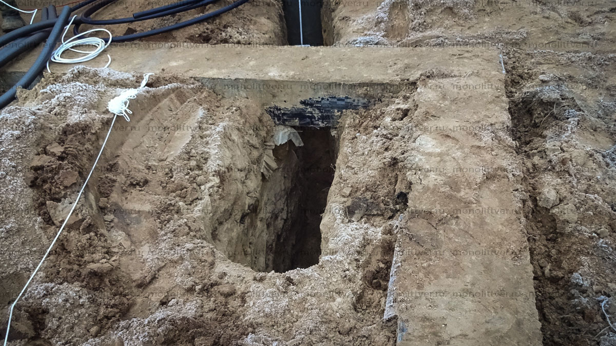 Фундамент, ростверк, плита, ростверк на сваях, ростверк с плитой, утепленная плита,
									устройство, монолитный, фото фундамент, Как построить фундамент фото