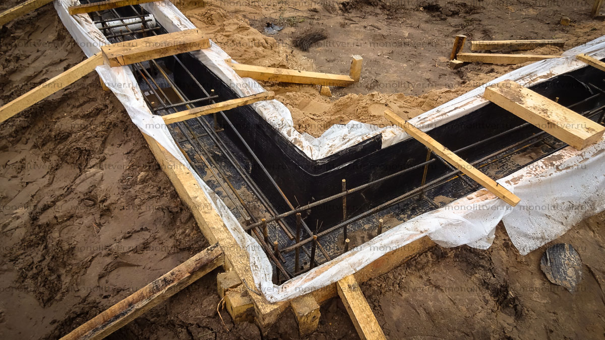 Фундамент, ростверк, плита, ростверк на сваях, ростверк с плитой, утепленная плита,
									устройство, монолитный, фото фундамент, Как построить фундамент фото