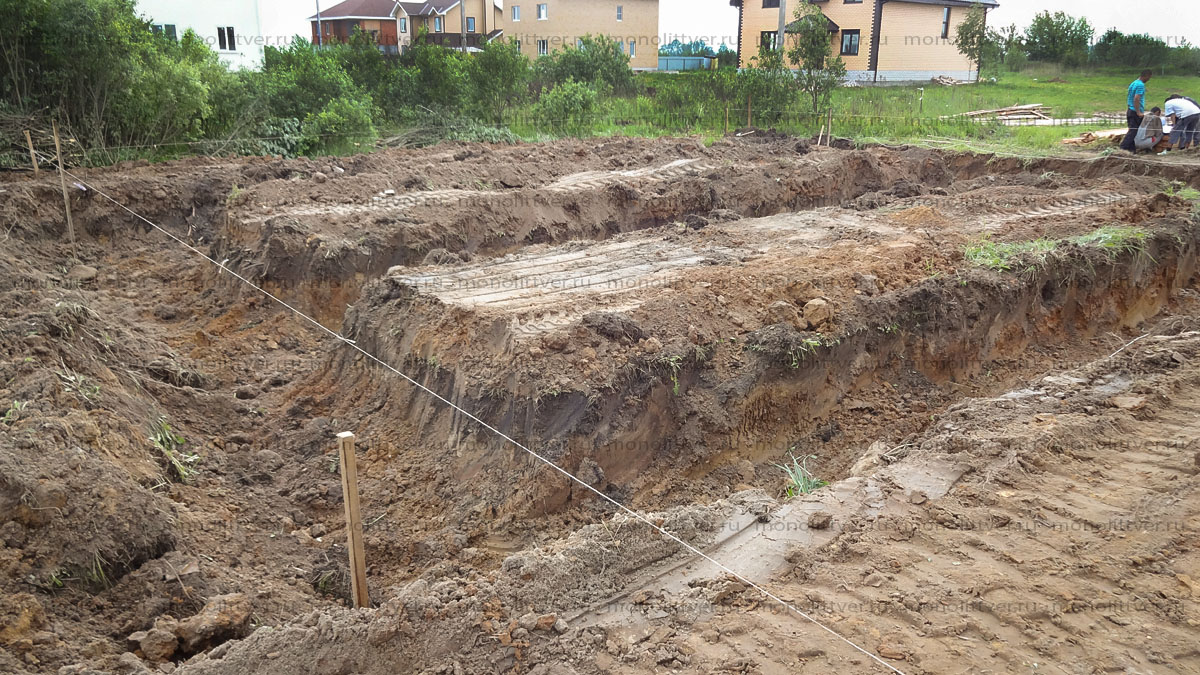 Фундамент, устройство, монолитный, фото фундамент, Как построить фундамент фото