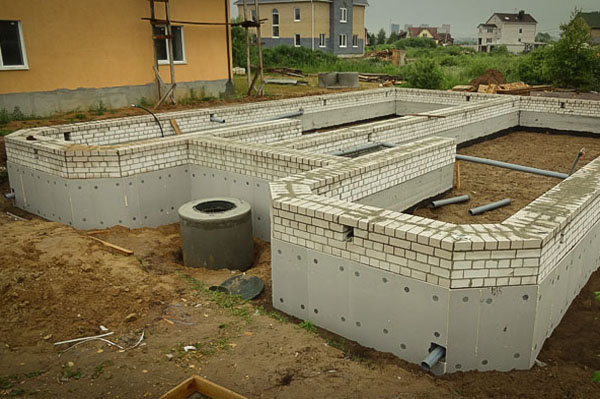 фундамент, монолитная лента