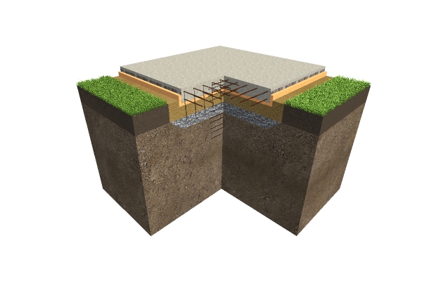 Монолитная плита